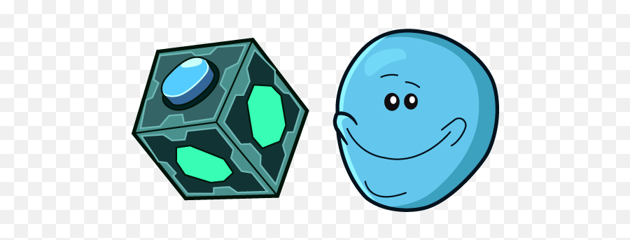 Rick And Morty Mr - Rick And Morty Mr Meeseeks Emoji,Box Emoticon