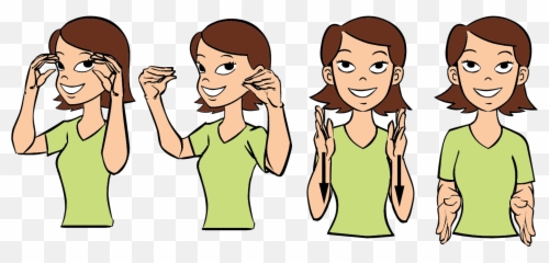 What Is Teacher In Asl - Chicken Nugget In Sign Language Emoji,Asl Pictures Of Emotions