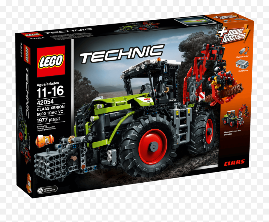 42054 Technic Claas Xerion 5000 Review The Lego Car Blog - Lego Technic 42054 Emoji,Lego Sets Your Emotions Area Giving Hand With You