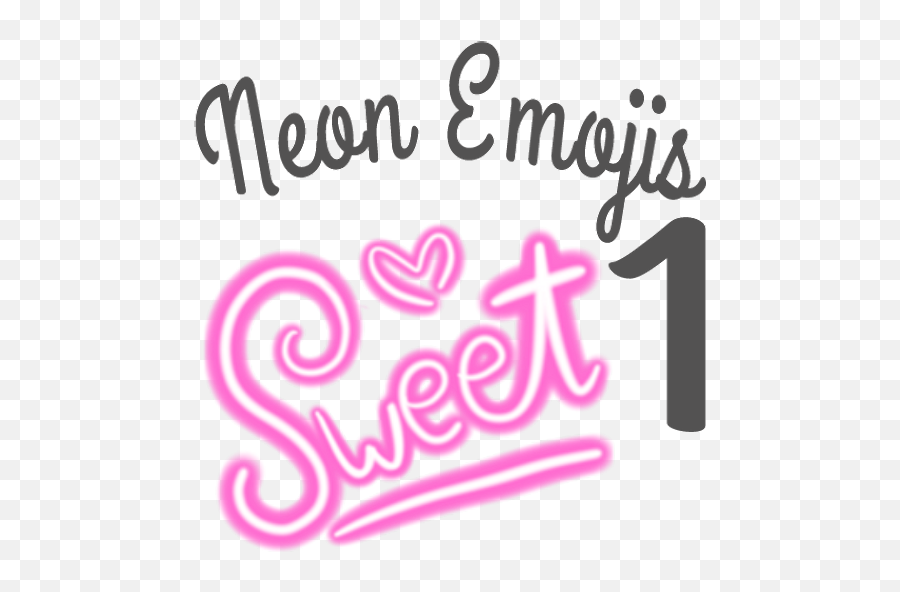 Sticker Maker - Very Shiny Neon Emojis 1byyessy Girly,How Do I Get Emojis For Instagram On Android