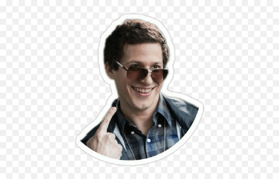 Brooklyn 99 - Andy Samberg Season 1 Brooklyn 99 Emoji,Brooklyn Nine Nine Making Fun Of Holt No Emotion Season