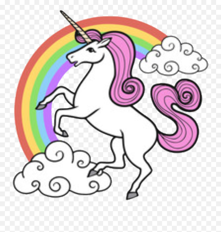 Unicorn Png Image - Unicorn Rainbow Clipart Emoji,Unicorns Emojis