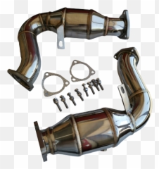 Audi 30 Tfsi High Flow Catless Downpipe 2009 - 2018 S4 S5 A6 Solid Emoji,B5 S4 Work Emotion