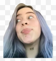 Billie Eilish Whatsapp Stickers - Stickers Cloud Emoji,Whatsapp Emoticons Necklace