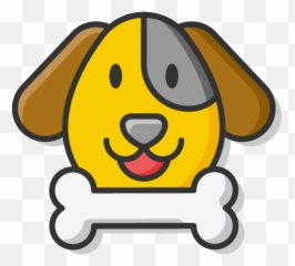 Neighbor Called Animal - Dog Bone Clipart Emoji,Animated Dog Rescue Emoticon Emojis Or Clipart