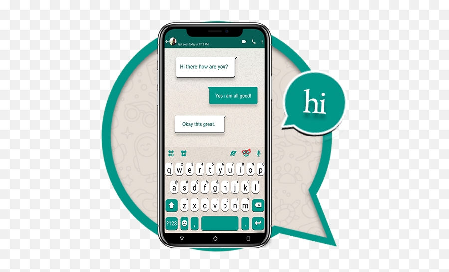 About Go Keyboard Theme For Chatu0027s App Emoji,Messenger Keyboard Emoticons