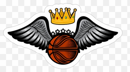 Crown And Wings Basketball Sticker Emoji,Fire Emblem Robin Emojis