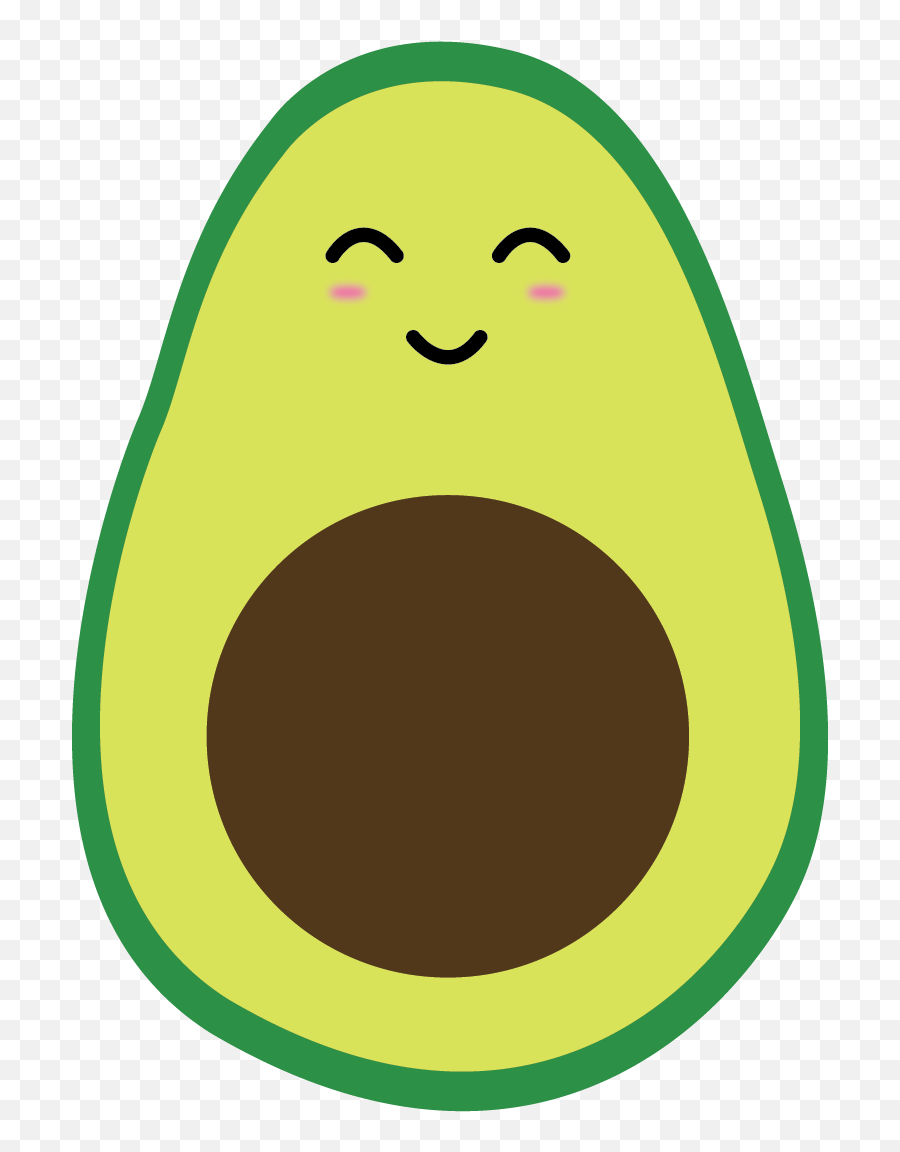 Kawaii Fruits Illutration - 010 Emoji,Kawaii Character Emotions