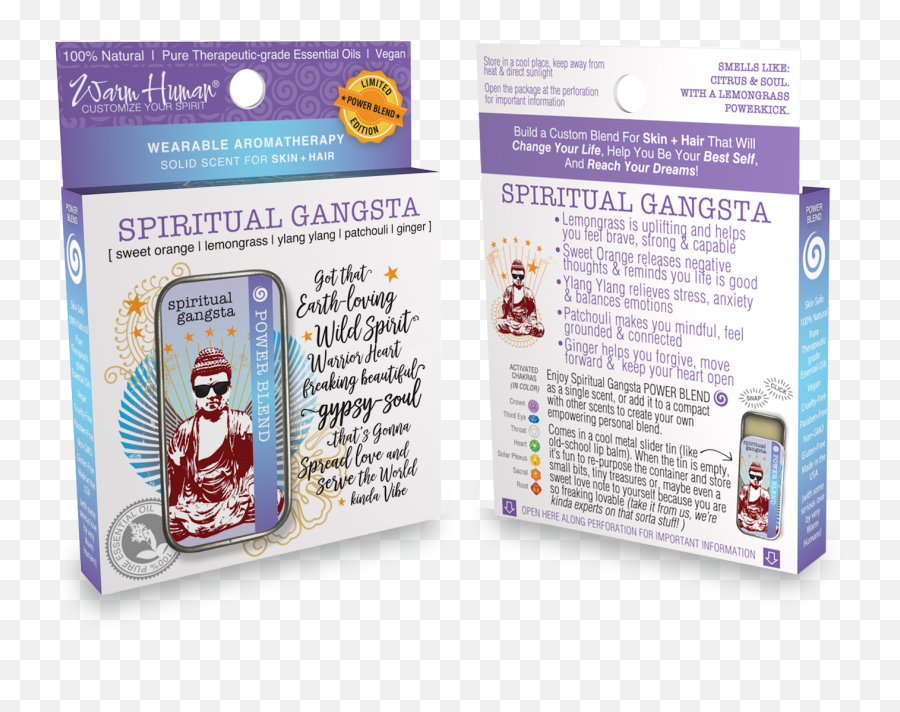 Spiritual Gangsta - Power Blend Wearable Aromatherapy Emoji,Emotions Make And Take Doterra