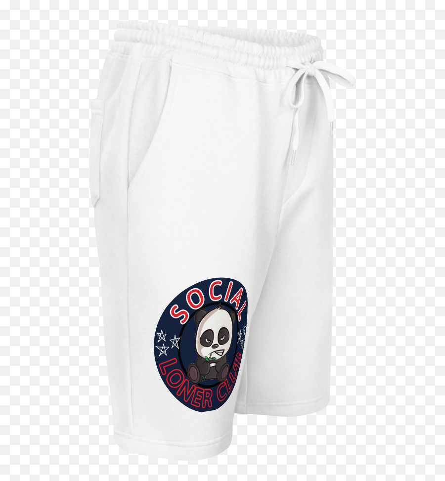 Blue Panda Unisex Jogger Shorts U2013 Social Loner Club Emoji,Panda Emoji With Crown