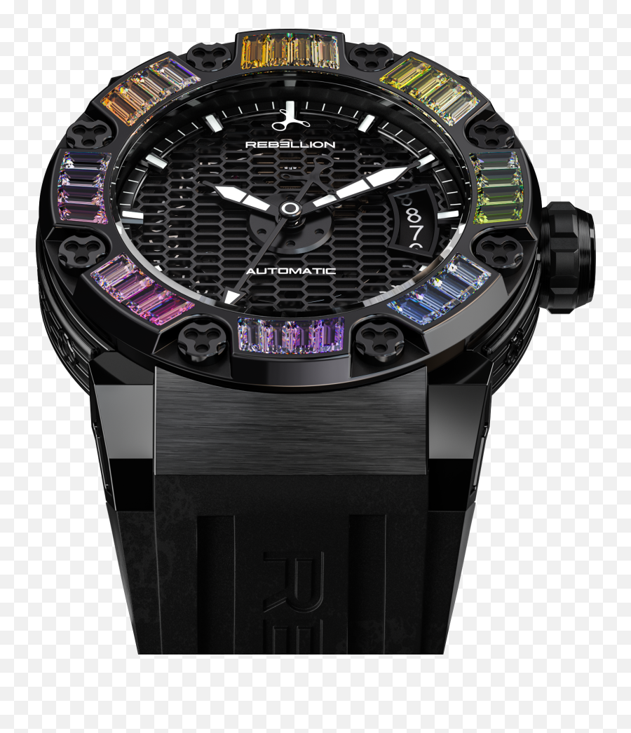 Predator S 3 Hands - Rebellion Timepieces Emoji,Rainbow Emotion Of Color Watch Price