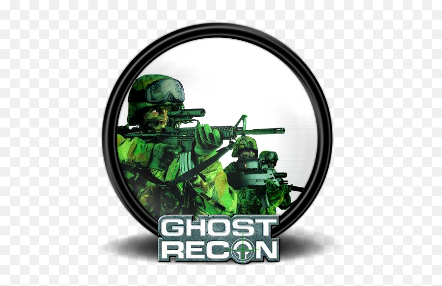 Ghost Recon 1 Icon Mega Games Pack 35 Iconset Exhumed Emoji,Emoji Shooting Machine Gun