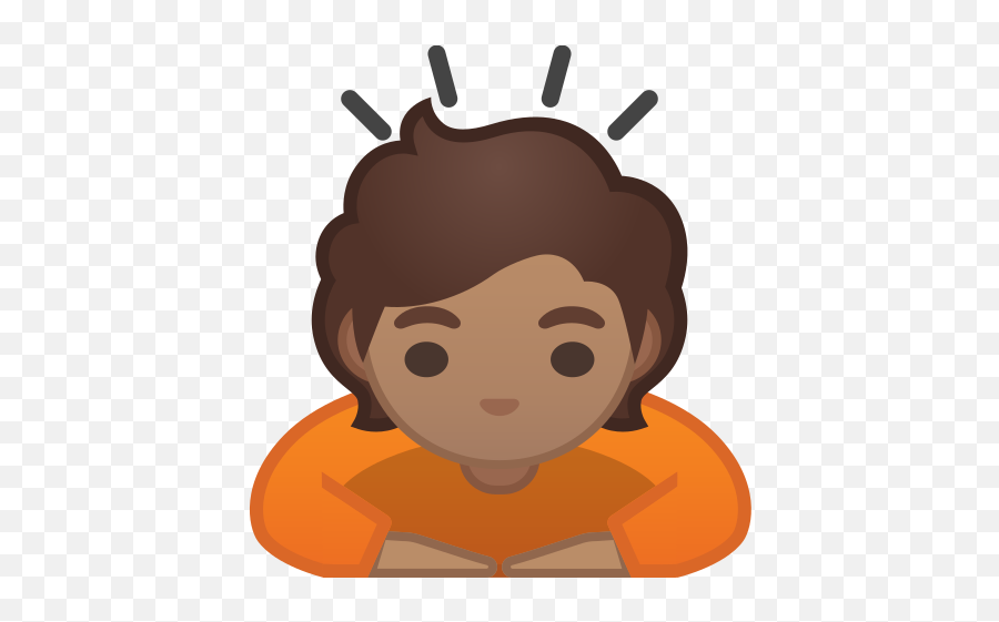 Person Bowing Medium Skin Tone Emoji,Red Bow Emoticon Pixel