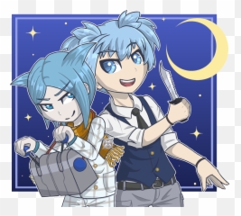 Shingetsu And Shiota Oc - Fictional Character Emoji,Oc Emotion Meme