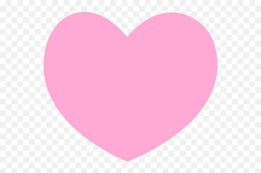 Pink Heart Clip Art At Clkercom - Vector Clip Art Online Emoji,Pink Heart Emoji Html