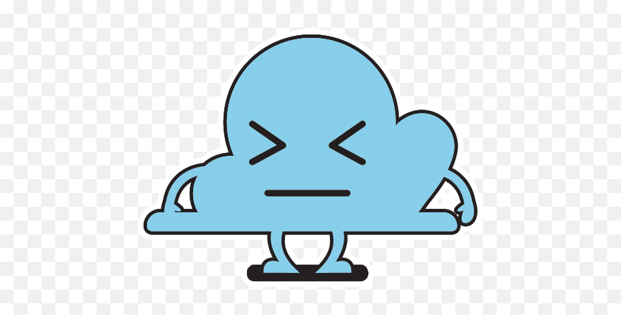 Cloud Emoji By Marcossoft - Sticker Maker For Whatsapp,Emoji Four