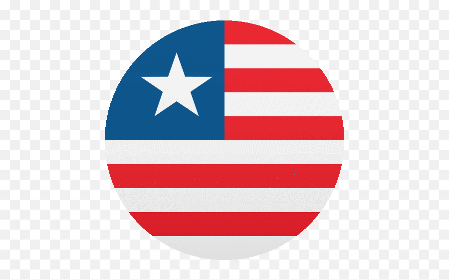Liberia Flags Sticker - Liberia Flags Joypixels Discover Emoji,American Flag Emoji For Twitter