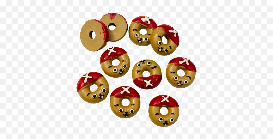 Chipmunk Donut 3d Resin Emoji,<bg> Emoticon