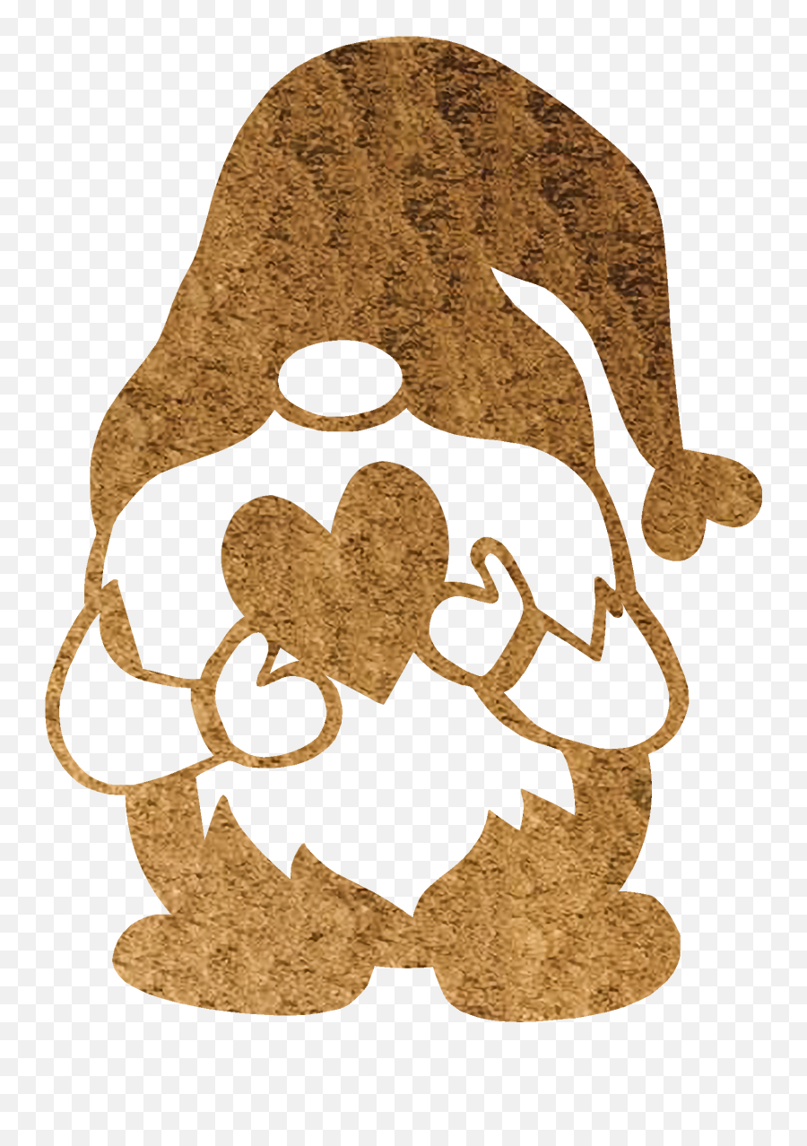 Gnome Heart - Metal Wall Art Emoji,Giant Penis Emoji Copy And Paste