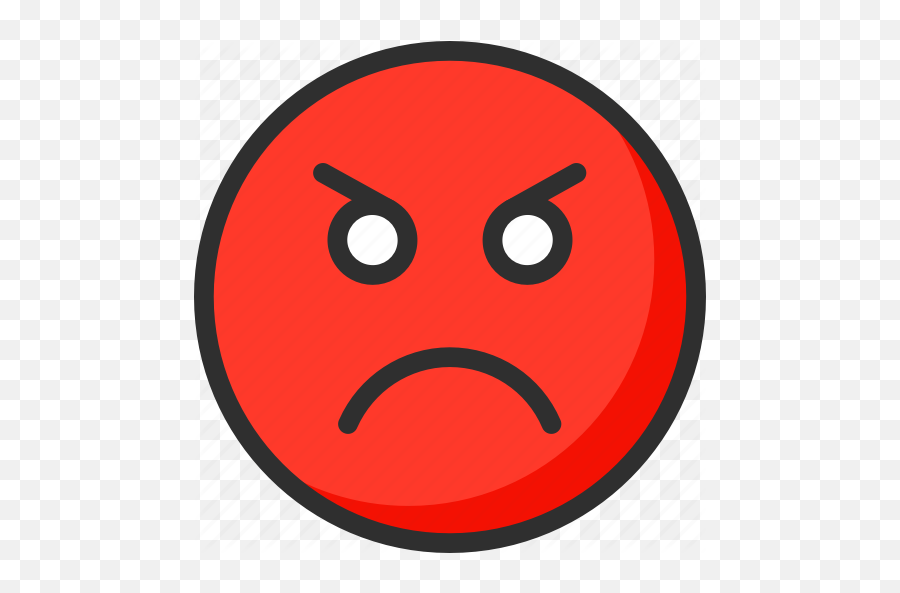 Anger Angry Emoji Emoticon Face Mood Stress Icon - Download On Iconfinder Angry Mood Icon,Stress Emoji Face