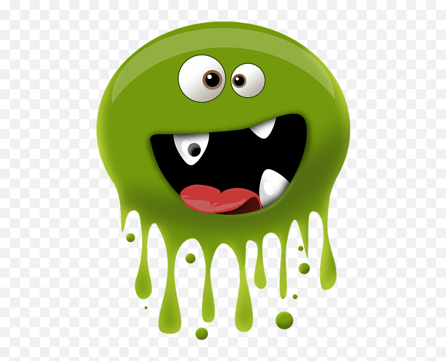 Bacteria Virus Epidemic - Supernatural Creature Emoji,Drool Emoticon Facebook