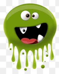 Bacteria Virus Epidemic - Supernatural Creature Emoji,Drool Emoticon Facebook