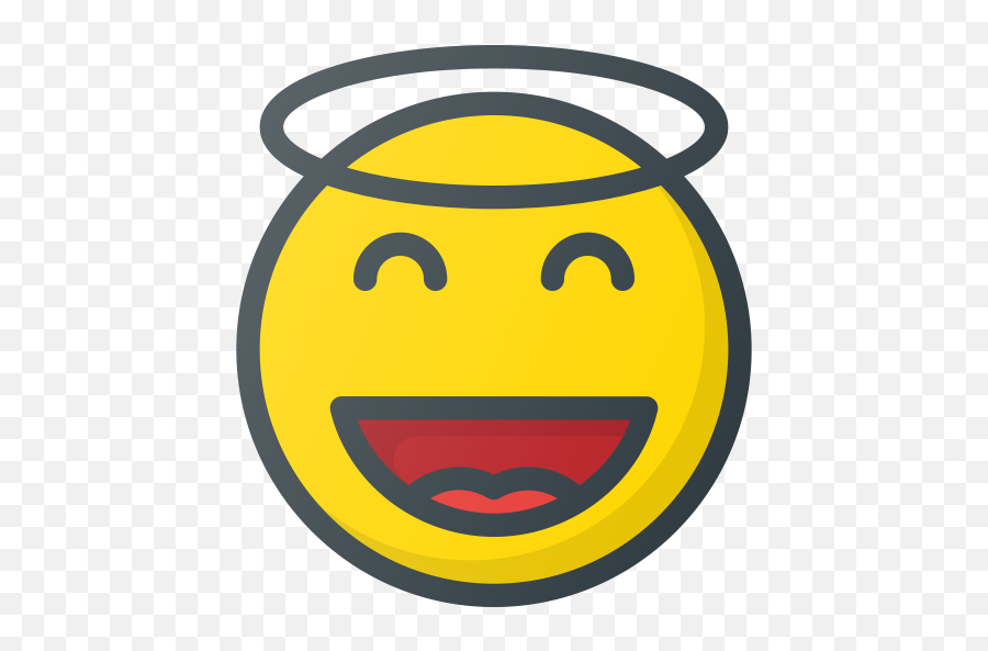 Angel Emoji Emote Emoticon - Angel Emote,Angel Emoji Png