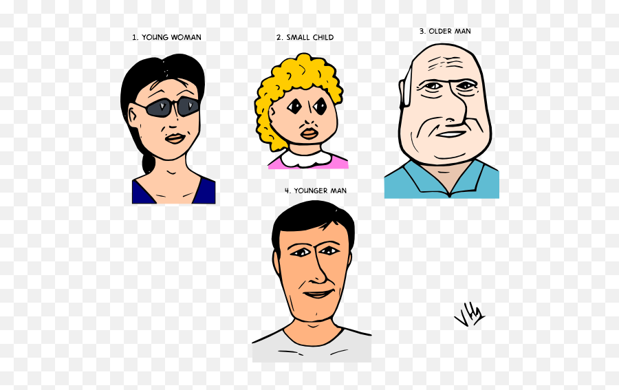 Download Study Of Human Faces - Gaunt Face Cartoon Full Cartoons To Draw Of Man Face Emoji,Emoji Faces To Draw