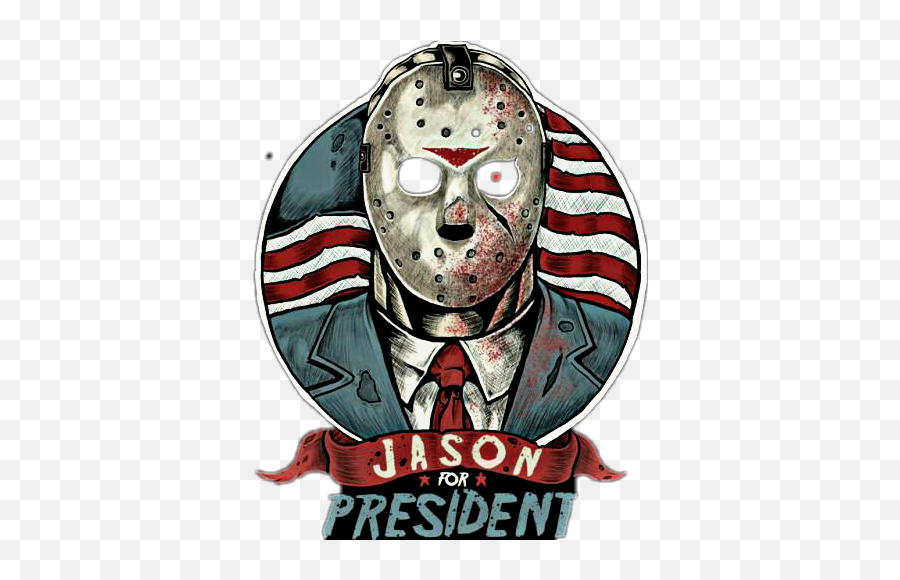 Jason Sticker Halloween Sticker - For Adult Emoji,Jason Mask Emoji