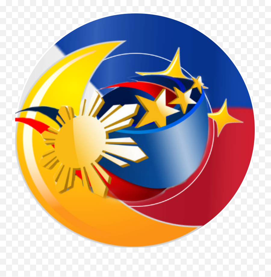 My Art Philippine Flag Art Sticker - Philippine Flag Logo Design Png Emoji,Phillipines Flag Emoji