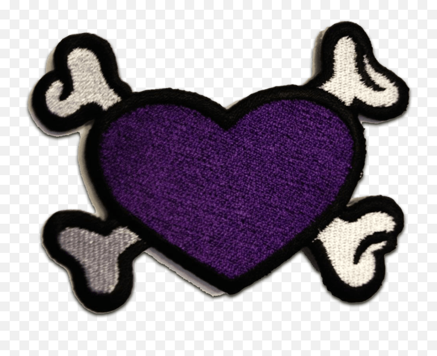 Bundle Heart With Bone Emo - Iron On Patches Adhesive Emblem Stickers Appliques Size 315 X 252 Inches Girly Emoji,Emoji Pillow Bundle