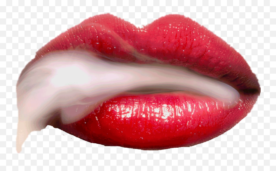 Lips Smoke Sensual Sticker - Lip Care Emoji,Emoji Lips With Smoke