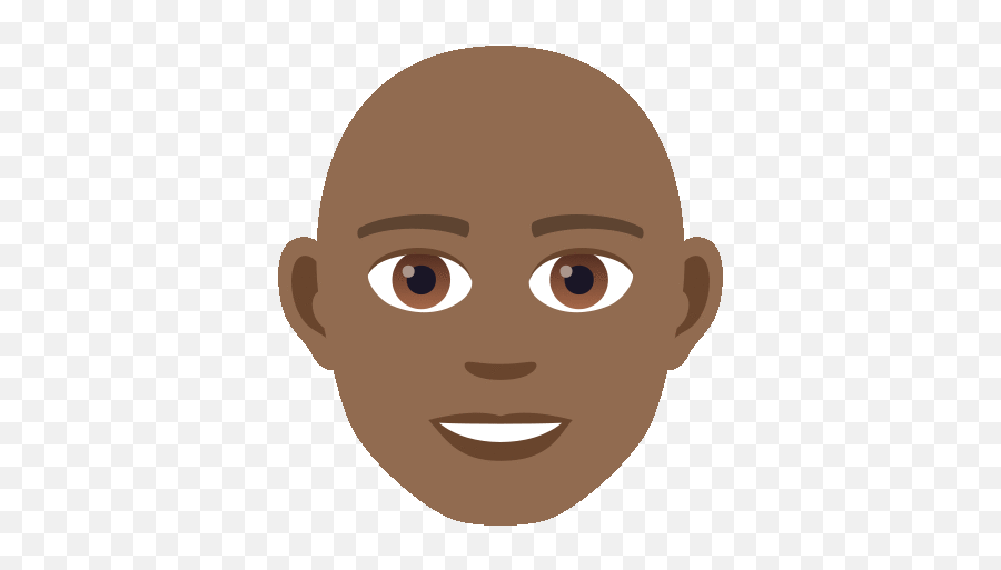 Bald Man Joypixels Gif - Bald Head Gif Transparent Emoji,Bald Emoji