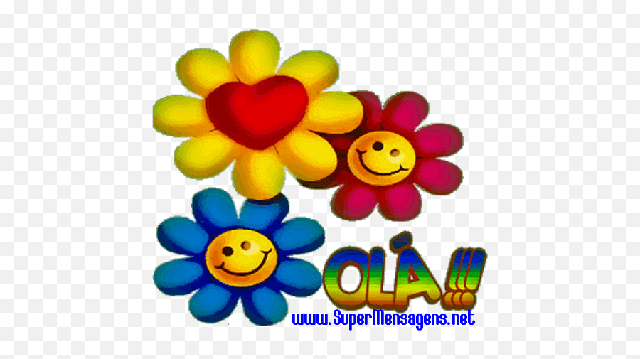Recado Para Facebook 6892 - Imagem Olá Emoji,Emoticons De Beijo Facebook