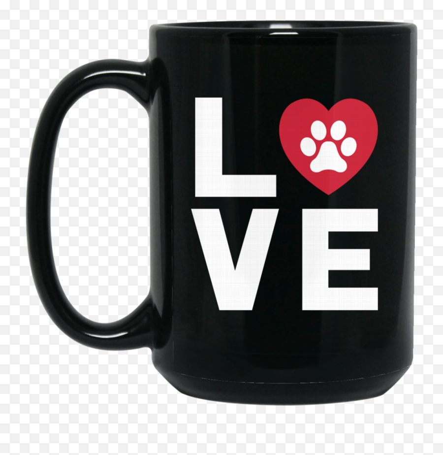 Dog Mug Animal Lover Dog Paw Print Love Dogs My Best Friend - Serveware Emoji,Don't Tread On Me Emoji