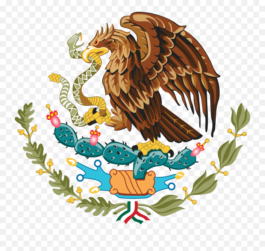 The Aztecs - Eagle Mexico Flag Emoji,Mexican Flag Emoji