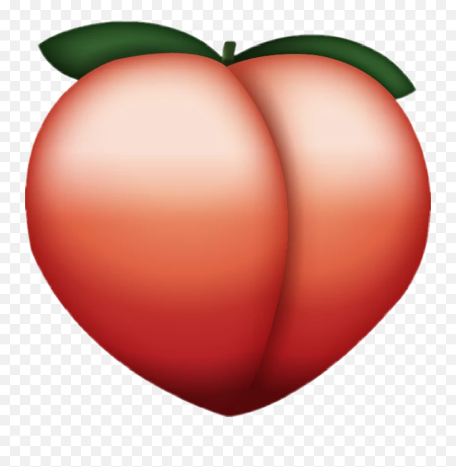 Butts - Peach Emoji Transparent Background,Emoji For Butt