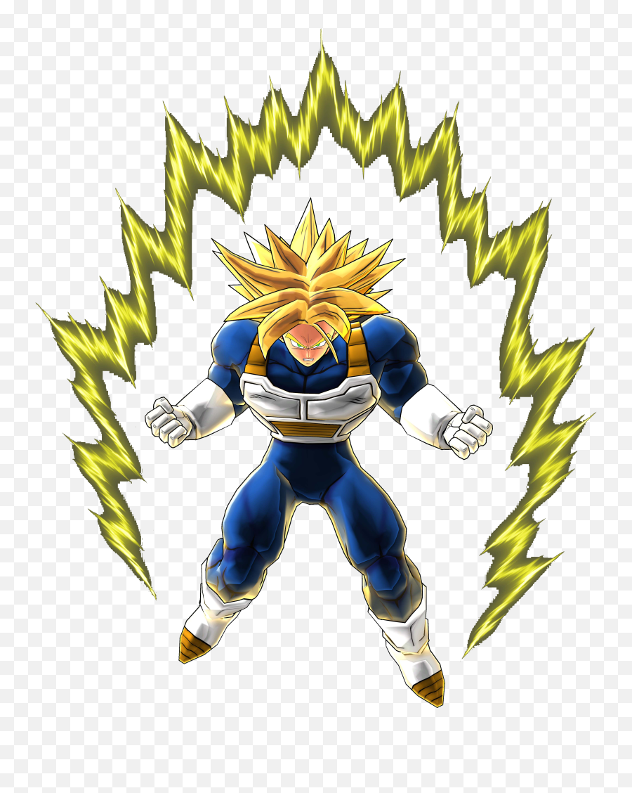 Future Trunks Ultimate Super Saiyan - Fictional Character Emoji,Super Saiyan Emoji