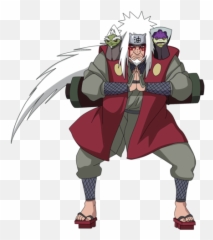 Sage Mode Jiraiya With Ma And Pa - Jiraiya Png Emoji,Sage Mode Emoji