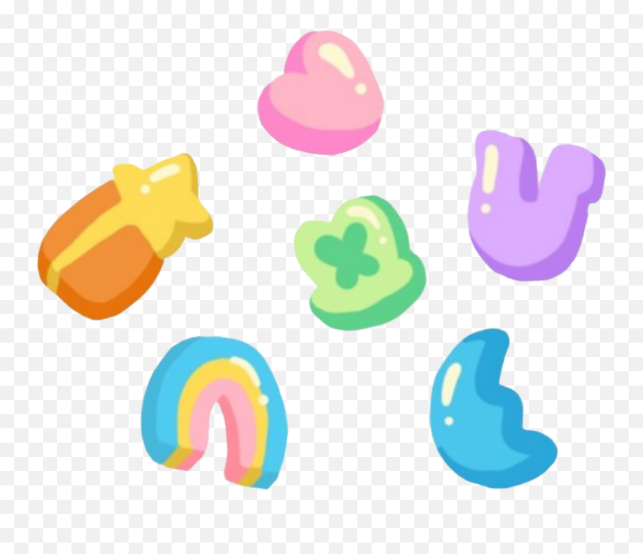 Luckycharms Sticker - Lucky Charms Marshmallow Template Emoji,Emoji Charms