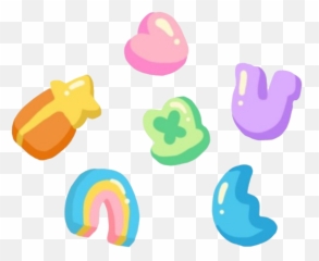 Luckycharms Sticker - Lucky Charms Marshmallow Template Emoji,Emoji Charms