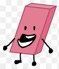 Eraser Bfb - Battle For Bfdi Eraser Clipart Full Size Eraser Battle For Dream Island Emoji,Unicorn Emoji Grande