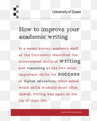 To Improve Your Academic Writing - Improve Academic Writing Skills Pdf Emoji,Emotion Code Small Intestine Acen
