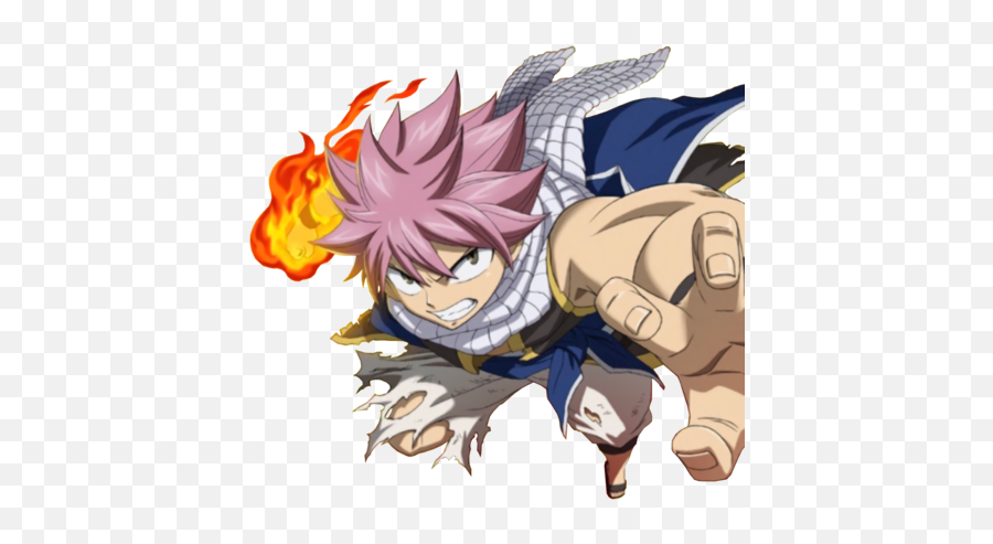 Natsu Dragneel - Natsu Hellfire Dragon Mode Emoji,Natsu Flame Of Emotion