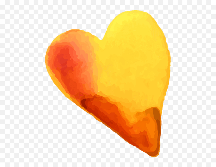 Heart - Heart Watercolor Png Download 526618 Free Yellow Heart Sticker Png Emoji,Stabbed In The Heart Emoji