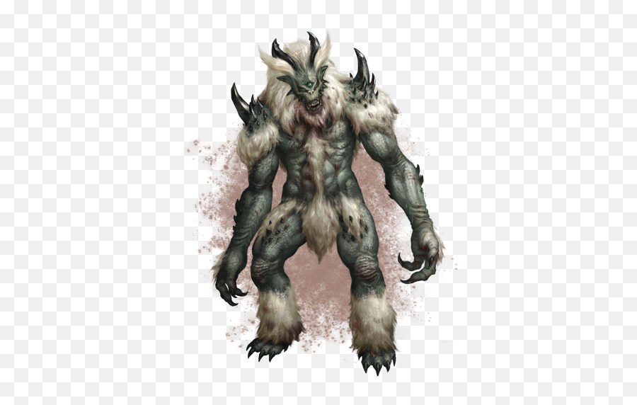 Elder Scrolls - Skyrim Frost Troll Art Emoji,Orc Emoticon Elder Scrolls