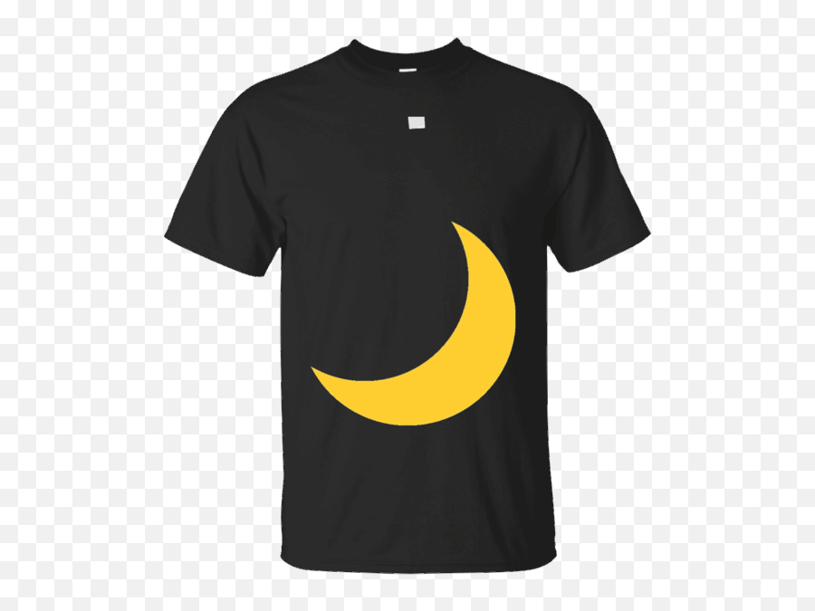 Moon Emoji T - Funny Hiking T Shirts,Crescent Emoji