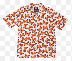Pin - Petals And Peacocks Butterfly Shirt Emoji,The Heart Emoticon Outfit That Korean Idol Wear