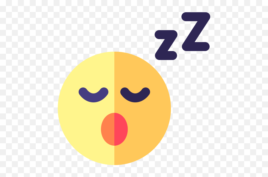 Sleep - Free Miscellaneous Icons Dot Emoji,Twitter Emoticon Sleep