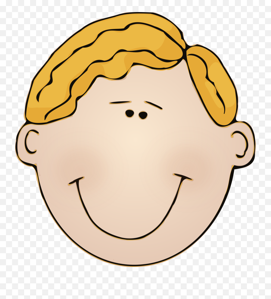 Emotionhuman Behaviorhead Png Clipart - Royalty Free Svg Png Boy Happy Face Clipart Emoji,Emotion Face Clipart